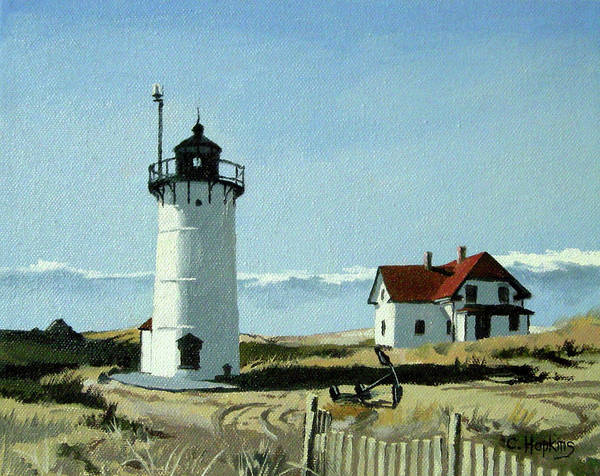 Race Point Lighthouse Provincetown Cape Cod Massachusetts - Art Print