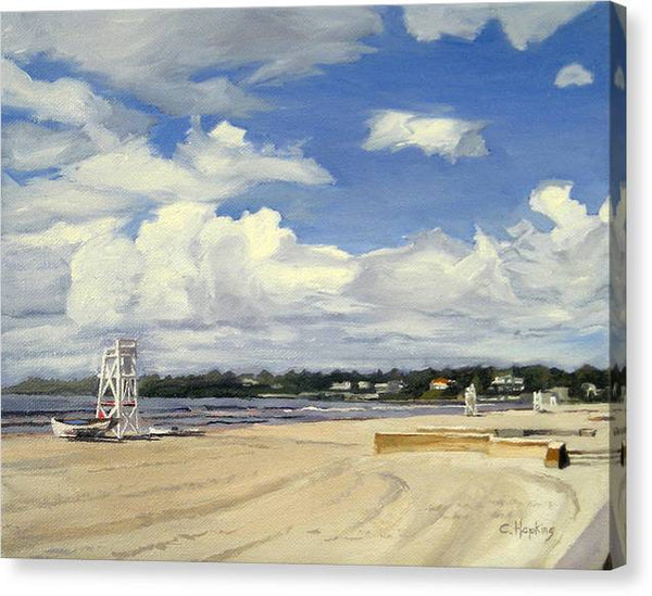 Second Beach Newport Rhode Island - Canvas Print