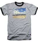 Second Beach Newport Rhode Island - Baseball T-Shirt