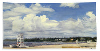 Second Beach Newport Rhode Island - Bath Towel