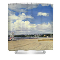 Second Beach Newport Rhode Island - Shower Curtain