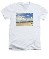 Second Beach Newport Rhode Island - Men's V-Neck T-Shirt