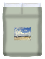 Second Beach Newport Rhode Island - Duvet Cover