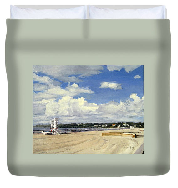 Second Beach Newport Rhode Island - Duvet Cover