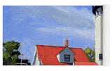 West Chop Lighthouse Martha's Vineyard Massachusetts - Yoga Mat