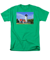 West Chop Lighthouse Martha's Vineyard Massachusetts - Men's T-Shirt  (Regular Fit)