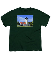 West Chop Lighthouse Martha's Vineyard Massachusetts - Youth T-Shirt