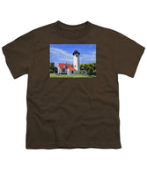 West Chop Lighthouse Martha's Vineyard Massachusetts - Youth T-Shirt