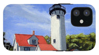 West Chop Lighthouse Martha's Vineyard Massachusetts - Phone Case