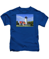West Chop Lighthouse Martha's Vineyard Massachusetts - Kids T-Shirt