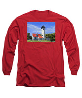 West Chop Lighthouse Martha's Vineyard Massachusetts - Long Sleeve T-Shirt