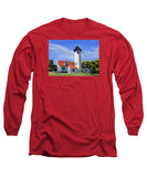 West Chop Lighthouse Martha's Vineyard Massachusetts - Long Sleeve T-Shirt