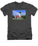 West Chop Lighthouse Martha's Vineyard Massachusetts - Men's V-Neck T-Shirt