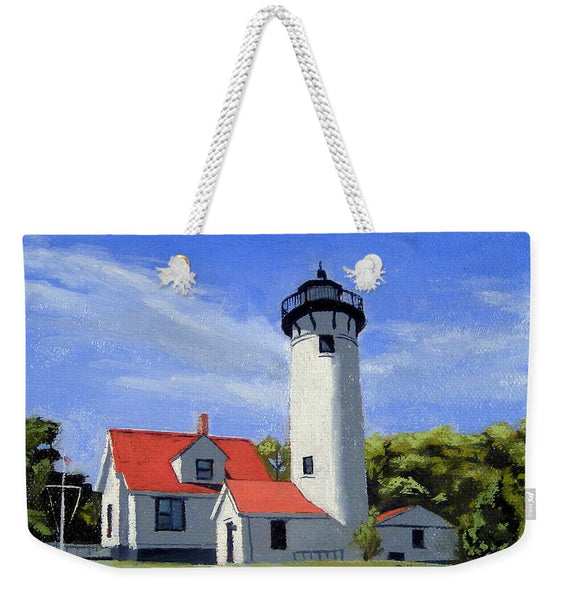 West Chop Lighthouse Martha's Vineyard Massachusetts - Weekender Tote Bag