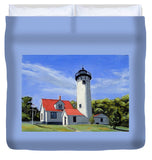 West Chop Lighthouse Martha's Vineyard Massachusetts - Duvet Cover