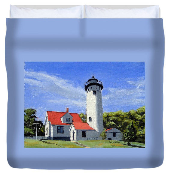 West Chop Lighthouse Martha's Vineyard Massachusetts - Duvet Cover