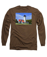 West Chop Lighthouse Martha's Vineyard Massachusetts - Long Sleeve T-Shirt