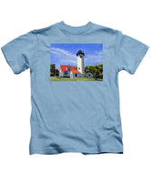 West Chop Lighthouse Martha's Vineyard Massachusetts - Kids T-Shirt