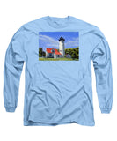West Chop Lighthouse Martha's Vineyard Massachusetts - Long Sleeve T-Shirt