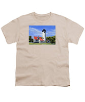 West Chop Lighthouse Martha's Vineyard Massachusetts - Youth T-Shirt