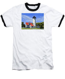 West Chop Lighthouse Martha's Vineyard Massachusetts - Baseball T-Shirt