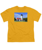 West Chop Lighthouse Martha's Vineyard Massachusetts - Youth T-Shirt