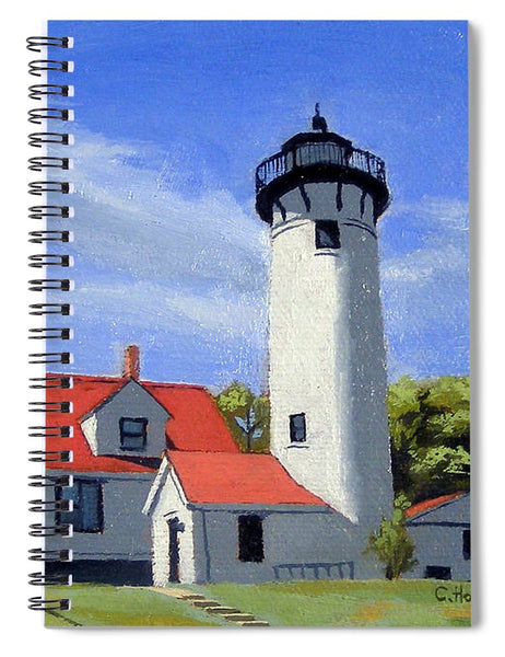 West Chop Lighthouse Martha's Vineyard Massachusetts - Spiral Notebook