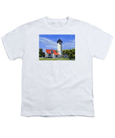 West Chop Lighthouse Martha's Vineyard Massachusetts - Youth T-Shirt
