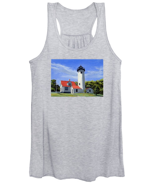 West Chop Lighthouse Martha's Vineyard Massachusetts - Women's Tank Top