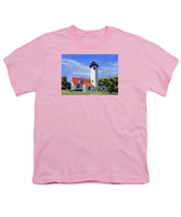 West Chop Lighthouse Martha's Vineyard Massachusetts - Youth T-Shirt
