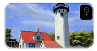 West Chop Lighthouse Martha's Vineyard Massachusetts - Phone Case