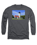 West Chop Lighthouse Martha's Vineyard Massachusetts - Long Sleeve T-Shirt