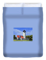 West Chop Lighthouse Martha's Vineyard Massachusetts - Duvet Cover