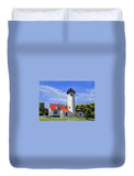 West Chop Lighthouse Martha's Vineyard Massachusetts - Duvet Cover