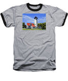 West Chop Lighthouse Martha's Vineyard Massachusetts - Baseball T-Shirt