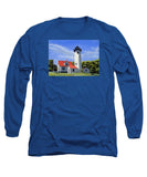 West Chop Lighthouse Martha's Vineyard Massachusetts - Long Sleeve T-Shirt