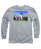 West Chop Lighthouse Martha's Vineyard Massachusetts - Long Sleeve T-Shirt