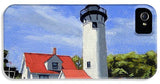 West Chop Lighthouse Martha's Vineyard Massachusetts - Phone Case