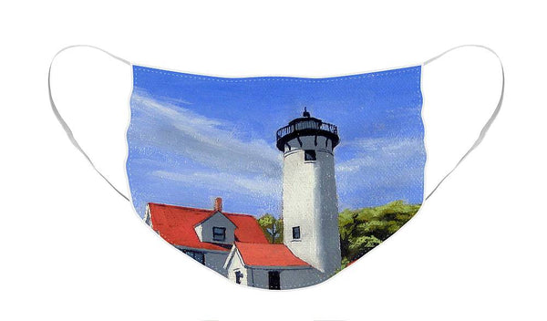 West Chop Lighthouse Martha's Vineyard Massachusetts - Face Mask