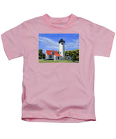 West Chop Lighthouse Martha's Vineyard Massachusetts - Kids T-Shirt