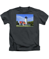 West Chop Lighthouse Martha's Vineyard Massachusetts - Kids T-Shirt