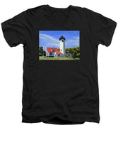 West Chop Lighthouse Martha's Vineyard Massachusetts - Men's V-Neck T-Shirt