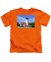 West Chop Lighthouse Martha's Vineyard Massachusetts - Kids T-Shirt