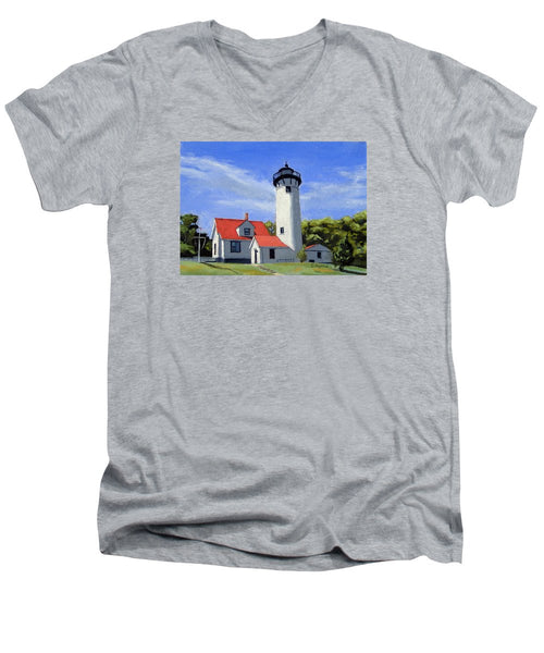 West Chop Lighthouse Martha's Vineyard Massachusetts - Men's V-Neck T-Shirt