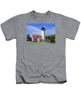 West Chop Lighthouse Martha's Vineyard Massachusetts - Kids T-Shirt