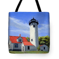 West Chop Lighthouse Martha's Vineyard Massachusetts - Tote Bag