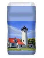 West Chop Lighthouse Martha's Vineyard Massachusetts - Duvet Cover