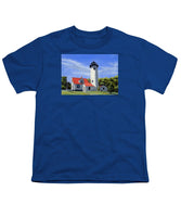 West Chop Lighthouse Martha's Vineyard Massachusetts - Youth T-Shirt