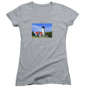 West Chop Lighthouse Martha's Vineyard Massachusetts - Women's V-Neck