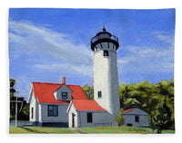 West Chop Lighthouse Martha's Vineyard Massachusetts - Blanket